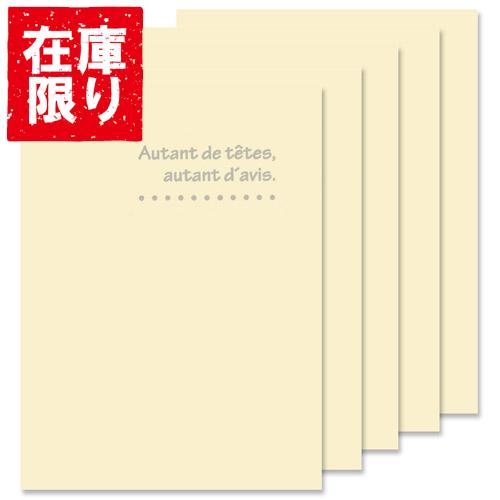 ハクバ 写真台紙 ランス ドゥ Lサイズ 2面（タテ・タテ） 5枚セット クリーム MRCDO-LT...
