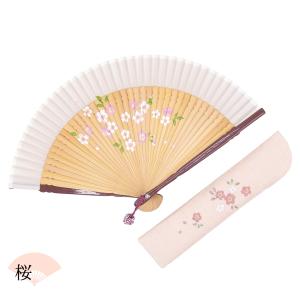 扇子 レディース 花柄 おしゃれ 高級 扇子袋...の詳細画像5