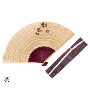 扇子 メンズ 男性 親ゴマ蔦扇子セット 扇子袋...の詳細画像5