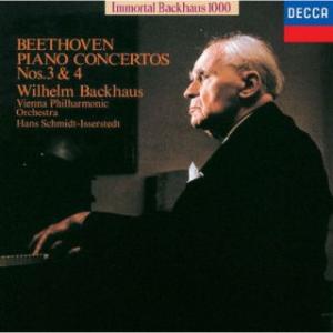 CD)ベートーヴェン:ピアノ協奏曲第3番・第4番 バックハウス(P) シュミット=イッセルシュテット/VPO（ (UCCD-9165)｜hakucho