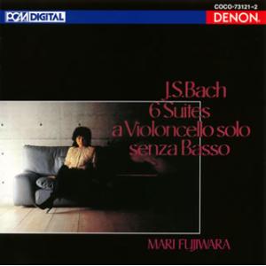 CD)J.S.バッハ:無伴奏チェロ組曲(全曲) 藤原真理(VC) (COCO-73121)｜hakucho