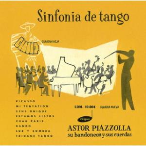 CD)アストル・ピアソラ/シンフォニア・デ・タンゴ (SICP-6391)