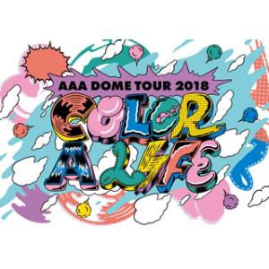 DVD)AAA/AAA DOME TOUR 2018 COLOR A LIFE〈2枚組〉（通常版） ...