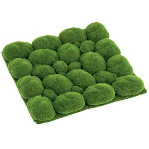 30cmグリーンモスストーンマット LEMT7488 フェイク グリーン 造花 壁面 装飾 人工観葉植物 【代引不可】