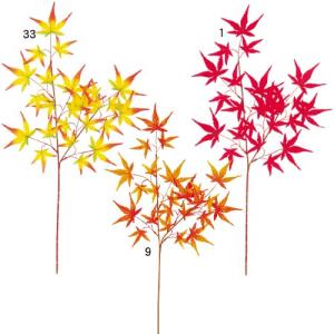 モミジスプレイ(24) LESP5147 紅葉 造花 フェイクグリーン 装飾 インテリア ディスプレイ 人工観葉植物