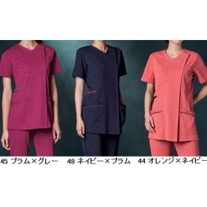 981 カゼン スクラブ 白衣 女性用 レディ...の詳細画像3