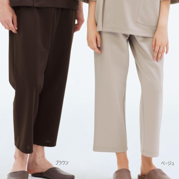 FK1468 ナガイレーベン 患者衣 パンツ 男女兼用 吸水効果 検診衣パンツ 業務洗濯可 形態安定...