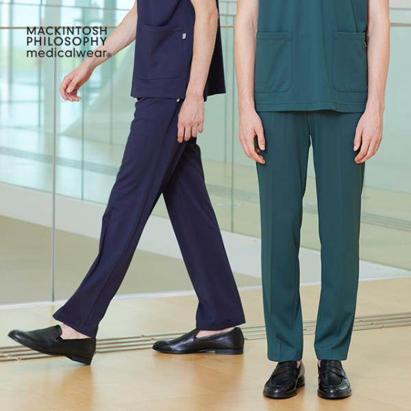MPA3903 マッキントッシュフィロソフィー 男性用パンツ 医療 白衣 ナガイレーベン