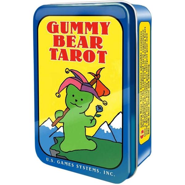GUMMY BEAR TAROT グミベア・タロット 缶入り タロットカード 78枚 ライダー版 U...