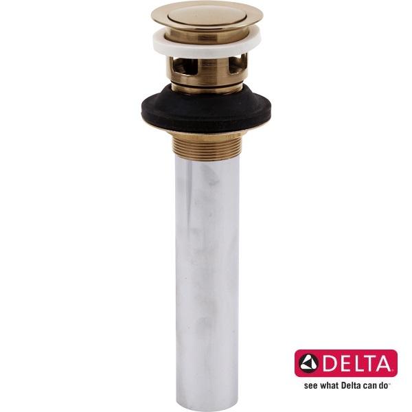 DELTA ポップアップ排水栓 ドレイン 排水栓 ポップアップ式 オーバーフロー 洗面シンク用 DI...