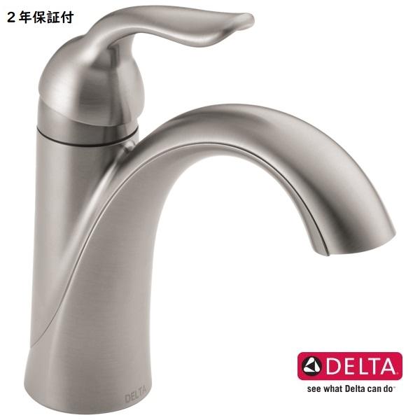 DELTA 洗面水栓 混合水栓 レバーハンドル 蛇口 節水 交換 リフォーム おしゃれ DIY 輸入...