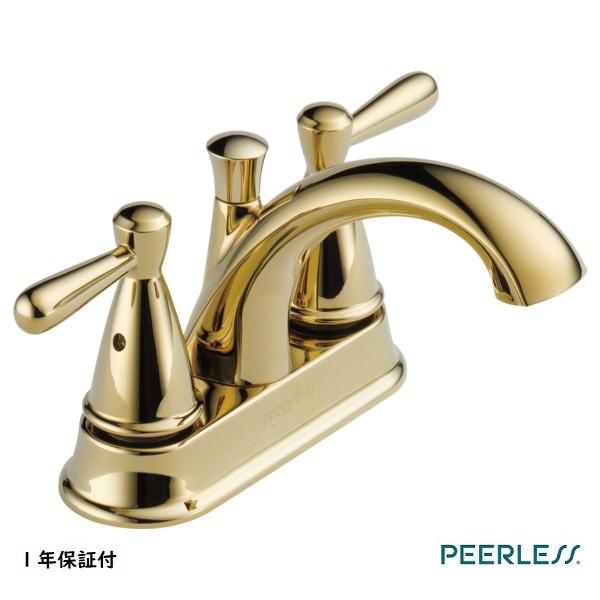 PEERLESS 洗面 水栓 2ハンドル 3穴用 混合水栓 蛇口 交換 リフォーム DIY おしゃれ...