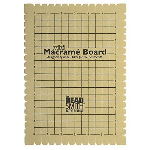 BEADSMITH ミニマクラメボード　ブレーティング用　15×23cm