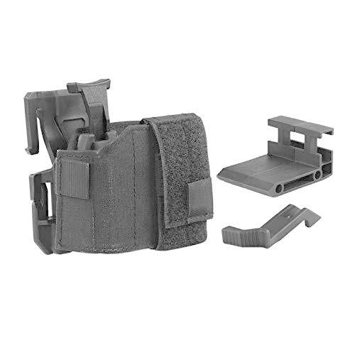 FMA WAS スタイル ユニバーサル ピストル ホルスター MOLLE 対応 BK ブラック