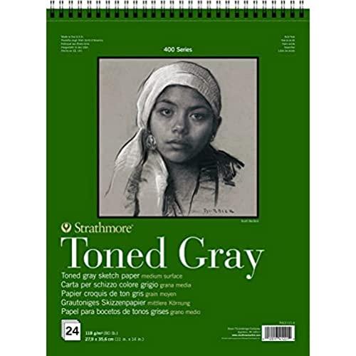 Strathmore Toned Sketch Paper Pad 28cm x 36cm -36k...