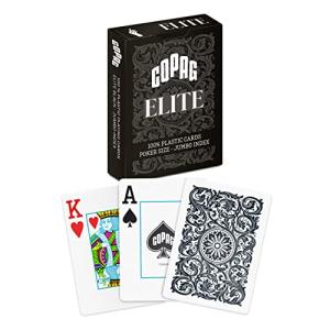 Copag Elite 100%プラスチック製トランプ ポーカーサイズ ジャンボ