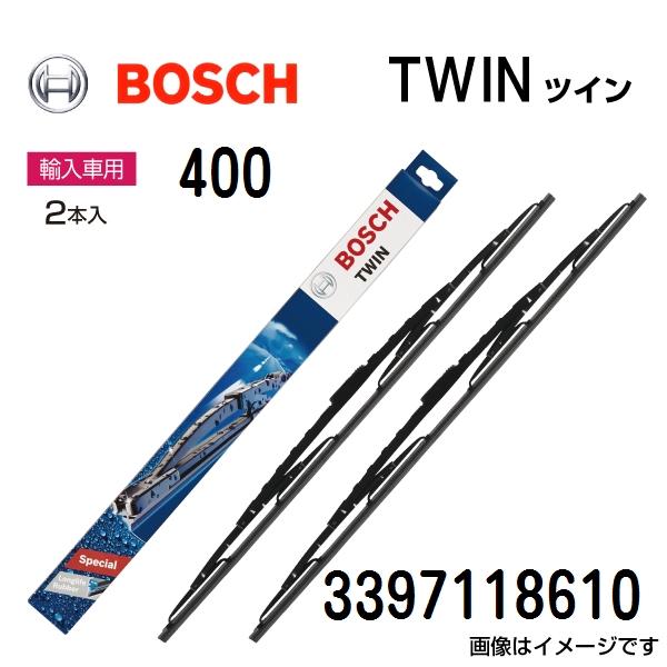 400 ジープ ラングラー BOSCH TWIN ツイン 輸入車用ワイパーブレード (2本入) 40...