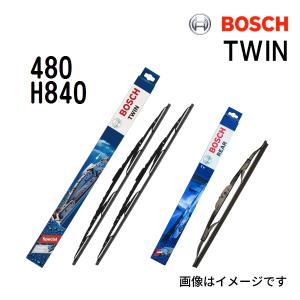 BOSCH TWIN ツイン 輸入車用 ワイパーブレード  3397118540 (480) 475/475mm  リア用 3397004802 (H840) 290mm  送料無料｜hakuraishop