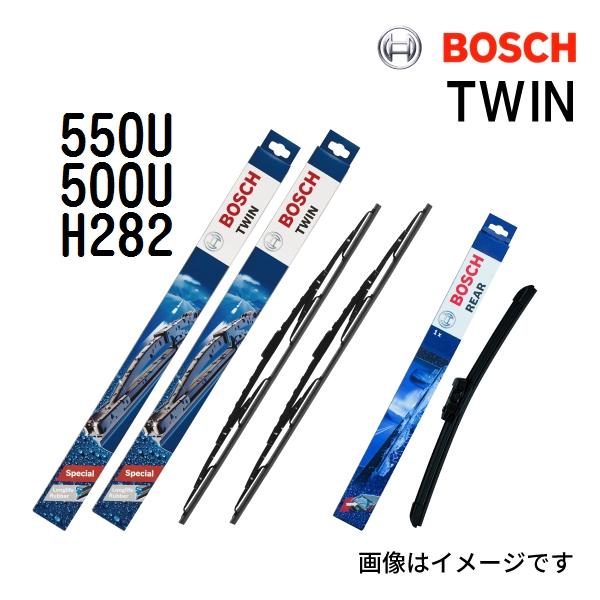 550U 500U H282 ジープ コンパス BOSCH TWIN ツイン 輸入車用ワイパーブレー...