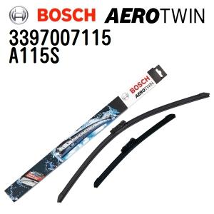 BOSCH 輸入車用エアロツインワイパーブレード 2本入 600/450mm A115S 3397007115 送料無料｜hakuraishop