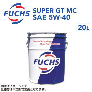 フックス FUCHS オイル 20L SUPER GT MC SAE 5W-40 A600177120 送料無料｜hakuraishop