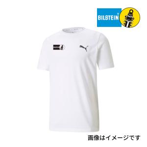 BIL-W58866-L BILSTEIN ビルシュタイン オリジナル PUMA プーマ製 Tシャツ 半袖 ホワイト L 送料無料｜hakuraishop