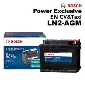 BOSCH ボッシュ 60Ah ハイブリッド補機バッテリーAGM トヨタ アルファード ハイブリッド H3 ENC-LN2-AGM