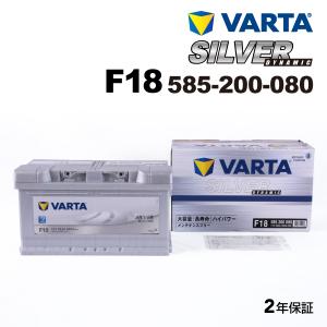 585-200-080 ポルシェ ボクスター987 VARTA 高スペック バッテリー SILVER Dynamic 85A F18 新品 送料無料