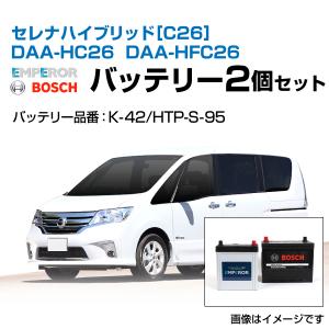 日産（NISSAN） セレナハイブリッド バッテリー K-42 / S-115 セット
