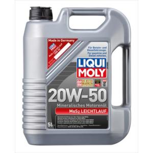 LIQUIMOLY リキモリ MOS2 LOW-FRICTION 20W-50 5L 1212 LIQ-1212｜ハクライショップ