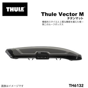 THULE ルーフボックス 310リットル Vector ベクターM チタン TH6132 送料無料｜hakuraishop