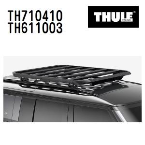 スバル フォレスター TH710410 611003 THULE ベースキャリア  送料無料｜hakuraishop