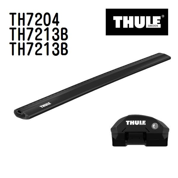 ミツビシ アウトランダー TH7204 7213B 7213B THULE ベースキャリア  送料無...