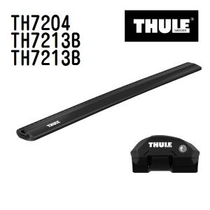 プジョー 307 TH7204 7213B 7213B THULE ベースキャリア  送料無料｜hakuraishop