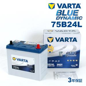 75B24L ニッサン ウイングロード 年式(2005.11-2018.03)搭載(46B24L55B24L-HR) VARTA BLUE dynamic VB75B24L｜hakuraishop