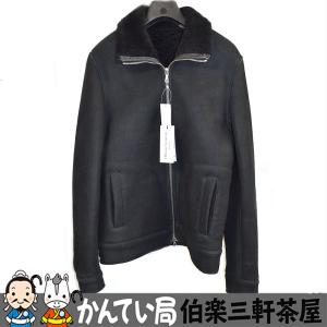 Officine　general【オフィシンジェネラル】W16MOTW151　ジャケット　サイズS　ブラック　羊革　メンズ【中古】｜hakuraku78