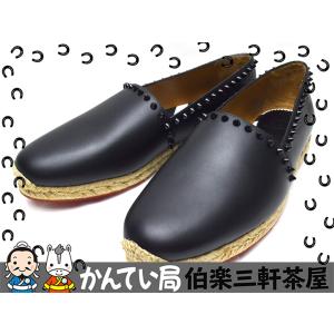 Christian Louboutin【クリスチャンルブタン】1150839　シューズ　CM53　MELIDES　CASA　FLAT　CALF　サイズ41【中古】｜hakuraku78