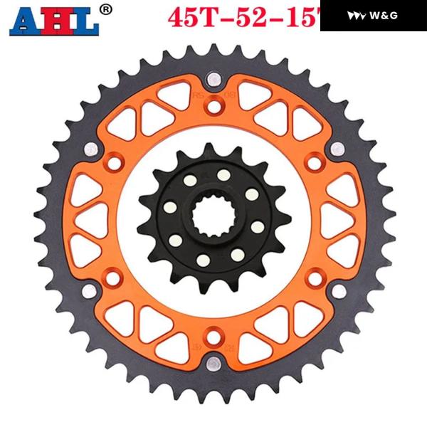 並行輸入品  520 オートバイ 45T~52T 15T フロント リア スプロケット 620 69...
