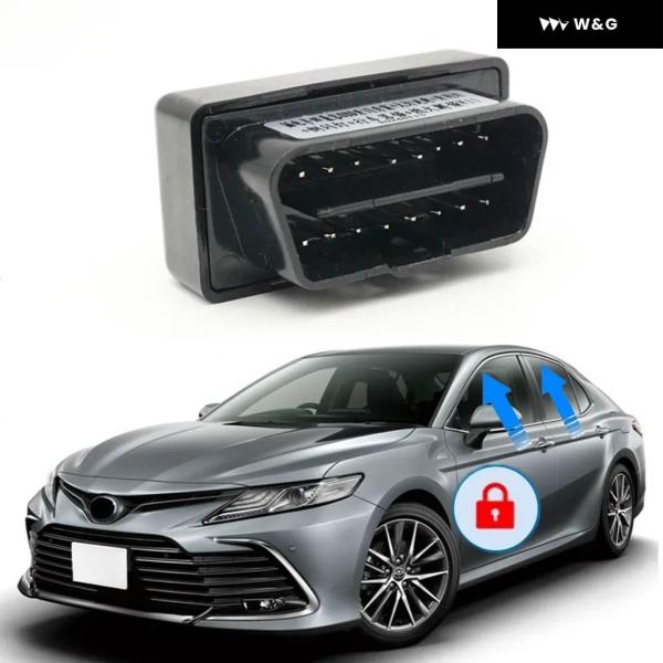 並行輸入品オートスピードロックウィンドウクローズプラグアンドプレイOBDデバイスモジュールトヨタカム...