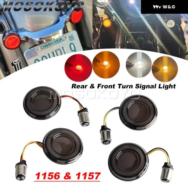 並行輸入品バレットスタイル LED ウィンカーライト 2インチ 1156 1157 ブレーキランニン...
