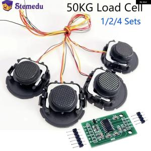 並行輸入品 50KGロードセル50KGウェイトセンサーHX711 ADハーフブリッジひずみゲージ ブラケット 人体ウェイトセンサーARDUINO