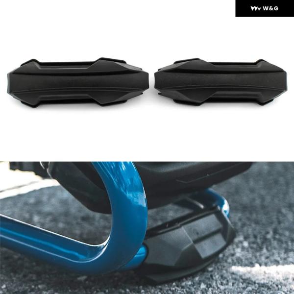 並行輸入品  2PCS オートバイ バイク エンジン ガード クラッシュ バー バンパー プロテクタ...