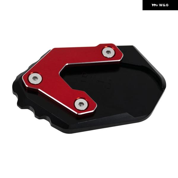 並行輸入品  サイド スタンド エンラージャー CNC アルミ オートバイ バイク アクセサリー キ...