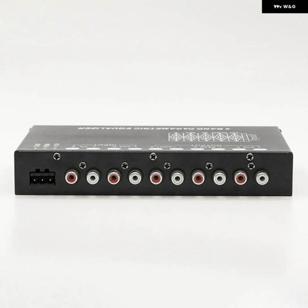 並行輸入品5バンドカー オーディオ イコライザー スタイリッシュな高性能 フロントリア サブ出力CD...