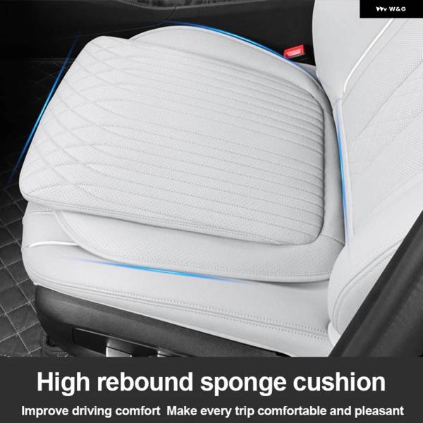 並行輸入品 テスラ 車用 クッション ナッパレザー 通気性 滑り止め カーシート 高反発 パッド シ...