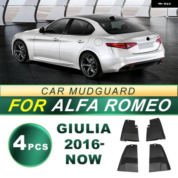 並行輸入品 ジュリア アルファロメオ セダン マッドガード とソフトラバー マッドガード