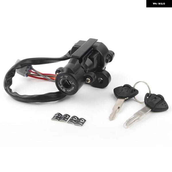 並行輸入品 オートバイ イグニッション スイッチキット アセンブリ キー2個GSX-R600 200...