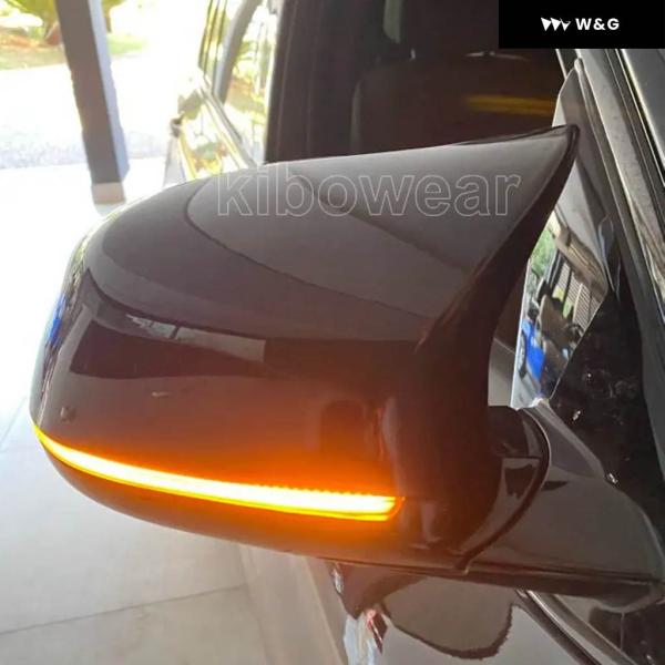 並行輸入品  2個ダイナミックブリンカーウィンカーLEDライト BMW X3 X4 X5 X6 F2...
