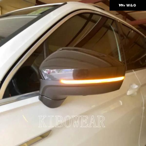 並行輸入品  2Xダイナミックミラー ウィンカー フォルクスワーゲン ティグアン2017 2018 ...