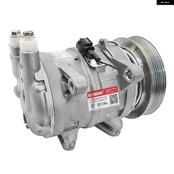 並行輸入品エアコン コンプレッサー 日産 パトロール GU Y61 ZD30 3.0L ターボ ディ...